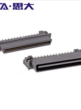 68pin弯头板对板1.27mm连接器5175472-8 716612068 5175474-8