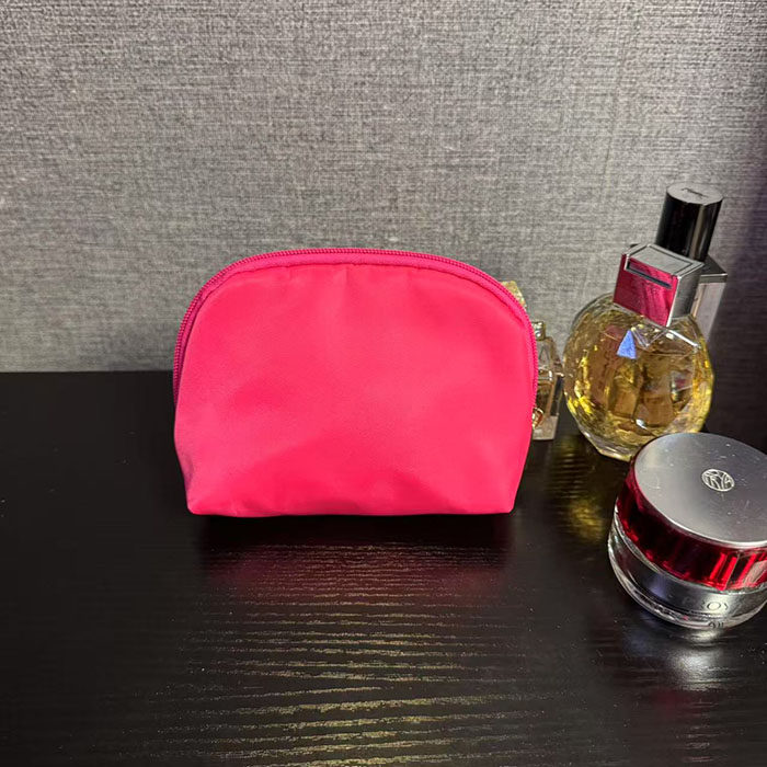 四件包邮 出口尾货防水可爱玫红色贝壳小巧随身便携收纳包化妆包,收纳整理,化妆包,淘宝优惠券,粉丝福利购,淘宝优惠卷