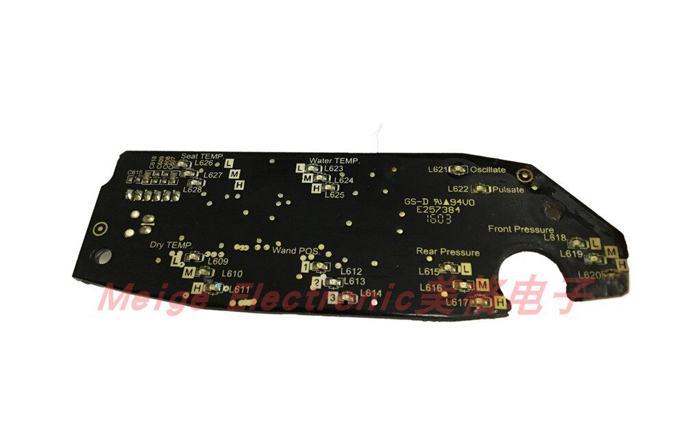 适配科勒KOHLER智能马桶盖板18659T大键板面板侧面按键电路板