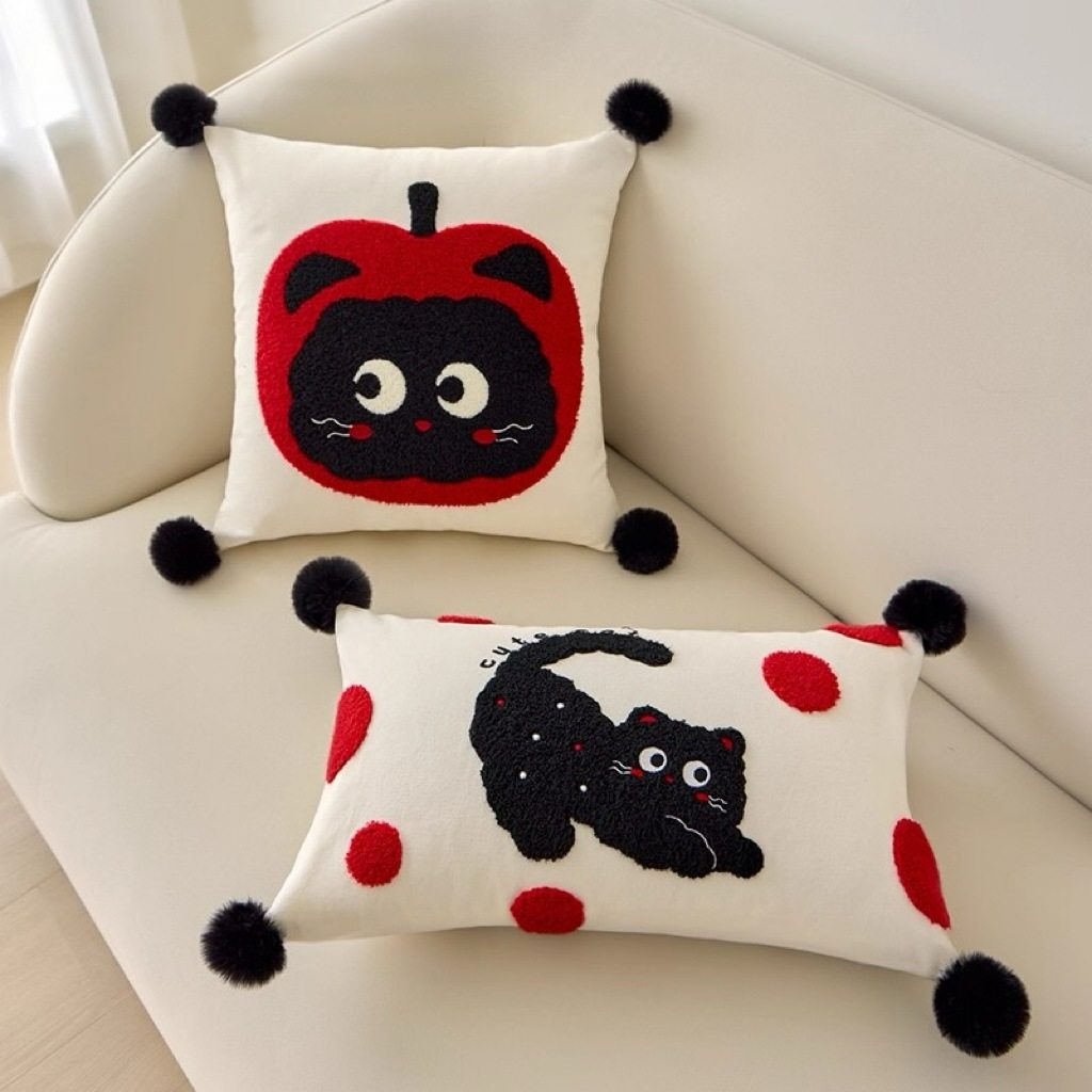 奶油风沙发抱枕客厅卧室床头靠垫汽车办公室午休枕头可拆洗抱枕套,居家布艺,抱枕被,淘宝优惠券,粉丝福利购,淘宝优惠卷