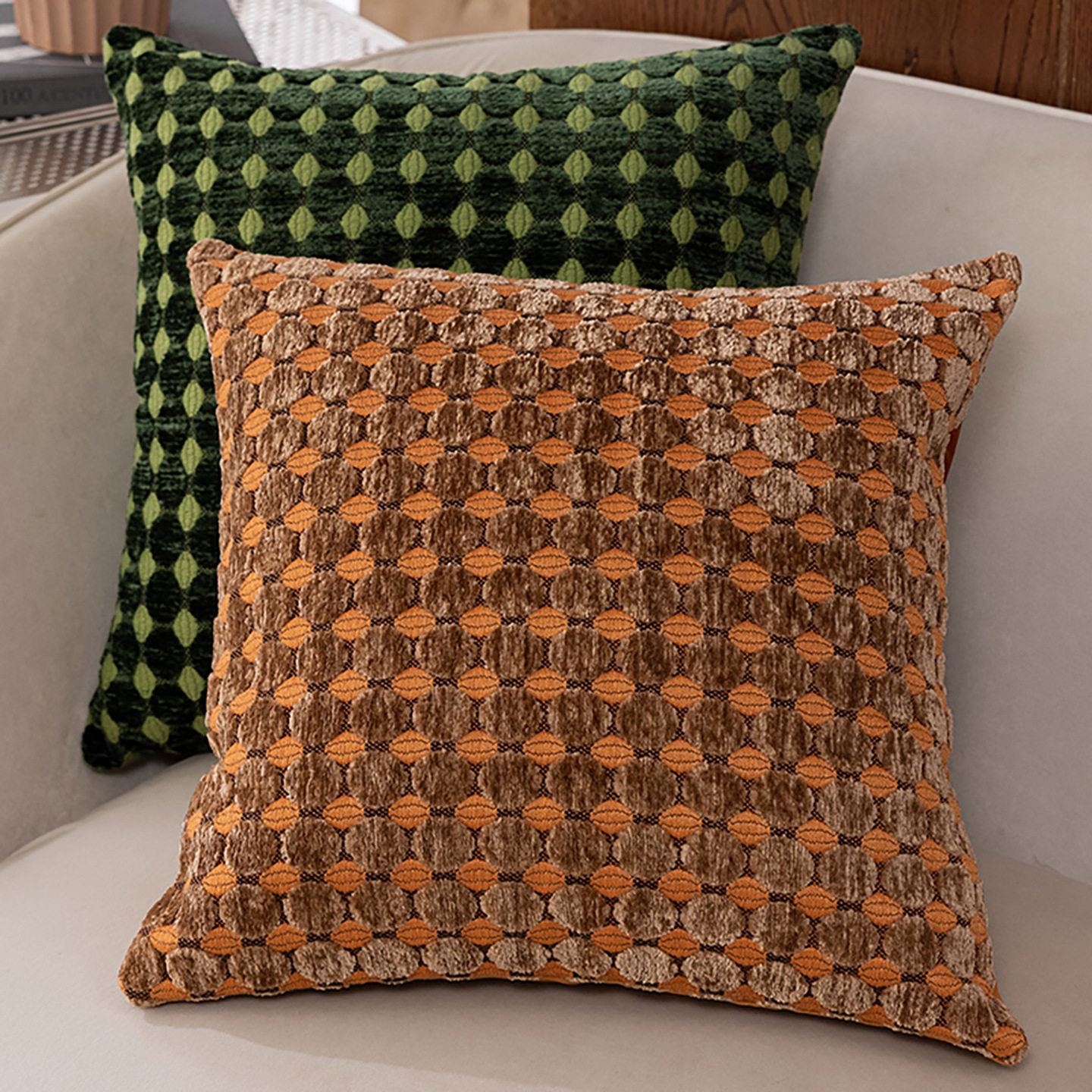 高端英式古典墨绿色割绒抱枕套艺术抱枕客厅卧室样板间靠枕垫靠垫,居家布艺,抱枕被,淘宝优惠券,粉丝福利购,淘宝优惠卷