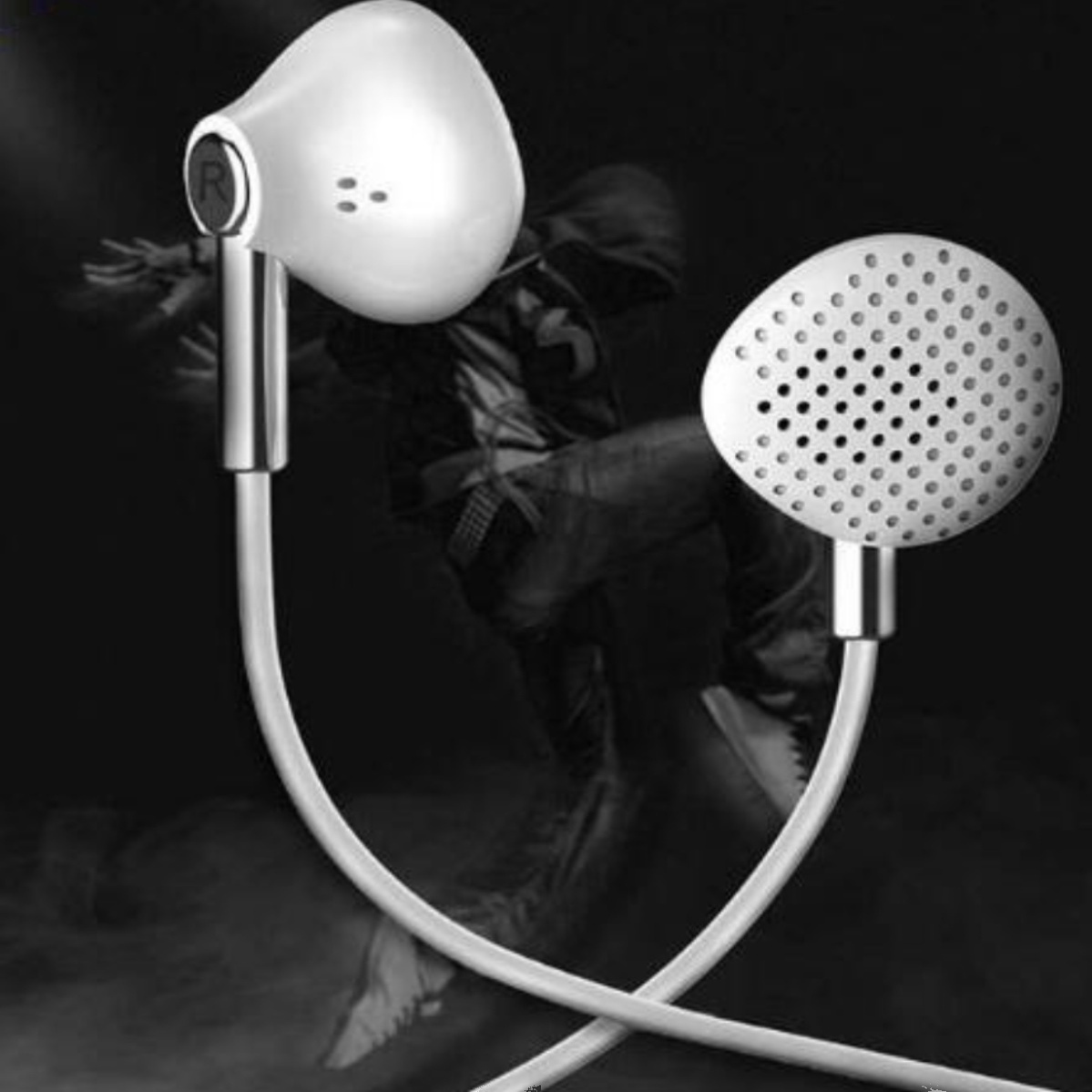奥力科M8线控耳机舒适高端金属立体声重低音魔音带麦高保真耳麦塞
