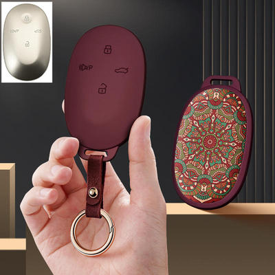 适用大众IDERA9X汽车钥匙套新能源专用遥控包保护套扣2026款壳大