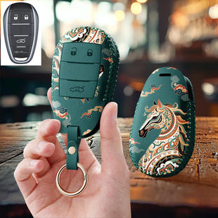 适用阿尔法罗密欧汽车钥匙套朱丽叶GiuliaStelvio包扣壳全包女男