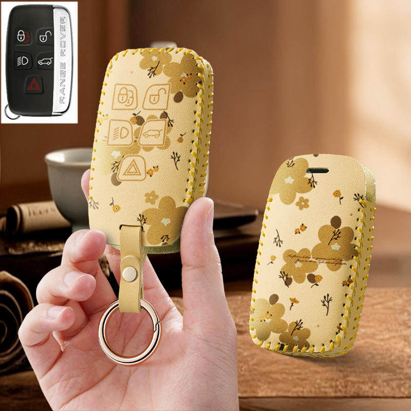 适用捷豹Fpace汽车钥匙套Ftype保护套包壳扣女士高级全包专用男士