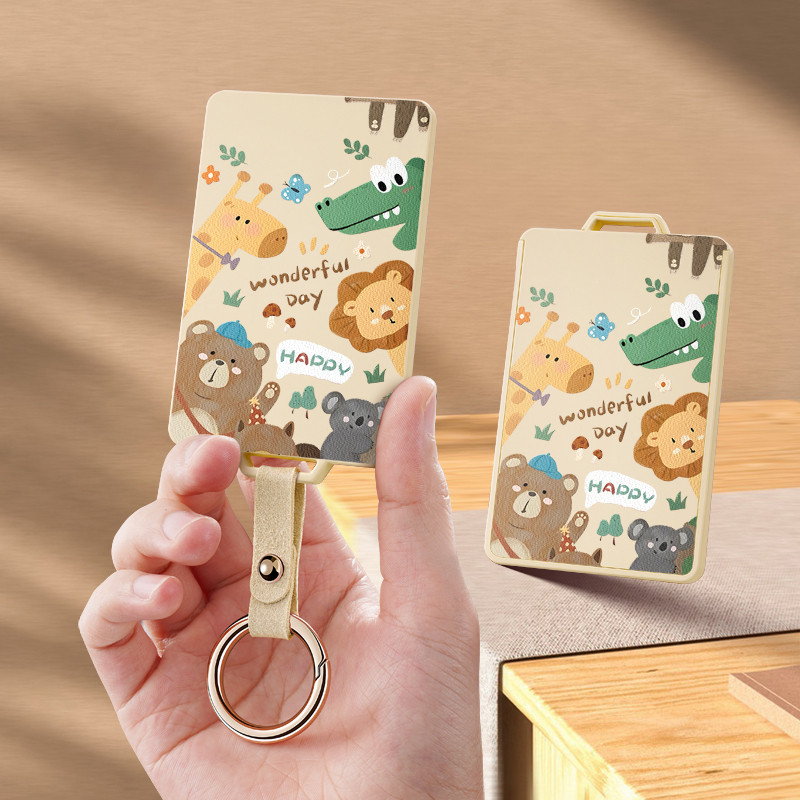 适用于特斯拉model3Y钥匙套Tesla卡套model-s汽车卡片包扣壳高档