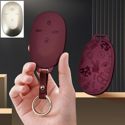 适用大众IDERA9X汽车钥匙套新能源专用遥控包保护套扣2026款壳大