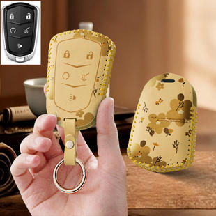 适用凯迪拉克老款ct4汽车钥匙套保护套包壳ct6扣xt5女ct5高级专用
