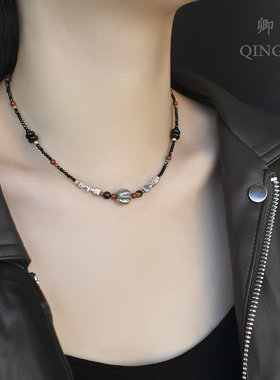 925银圆珠女原创设计项链