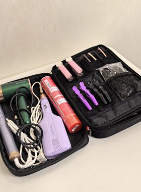馥雅迪专业化妆师造型包艺人新娘妆造工具包卷发棒收纳包防水厚实
