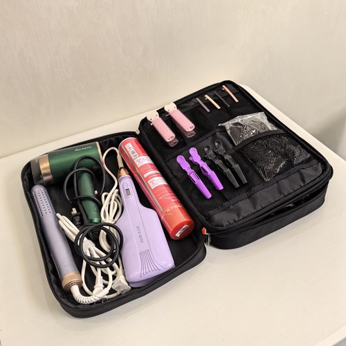 馥雅迪专业化妆师造型包艺人新娘妆造工具包卷发棒收纳包防水厚实