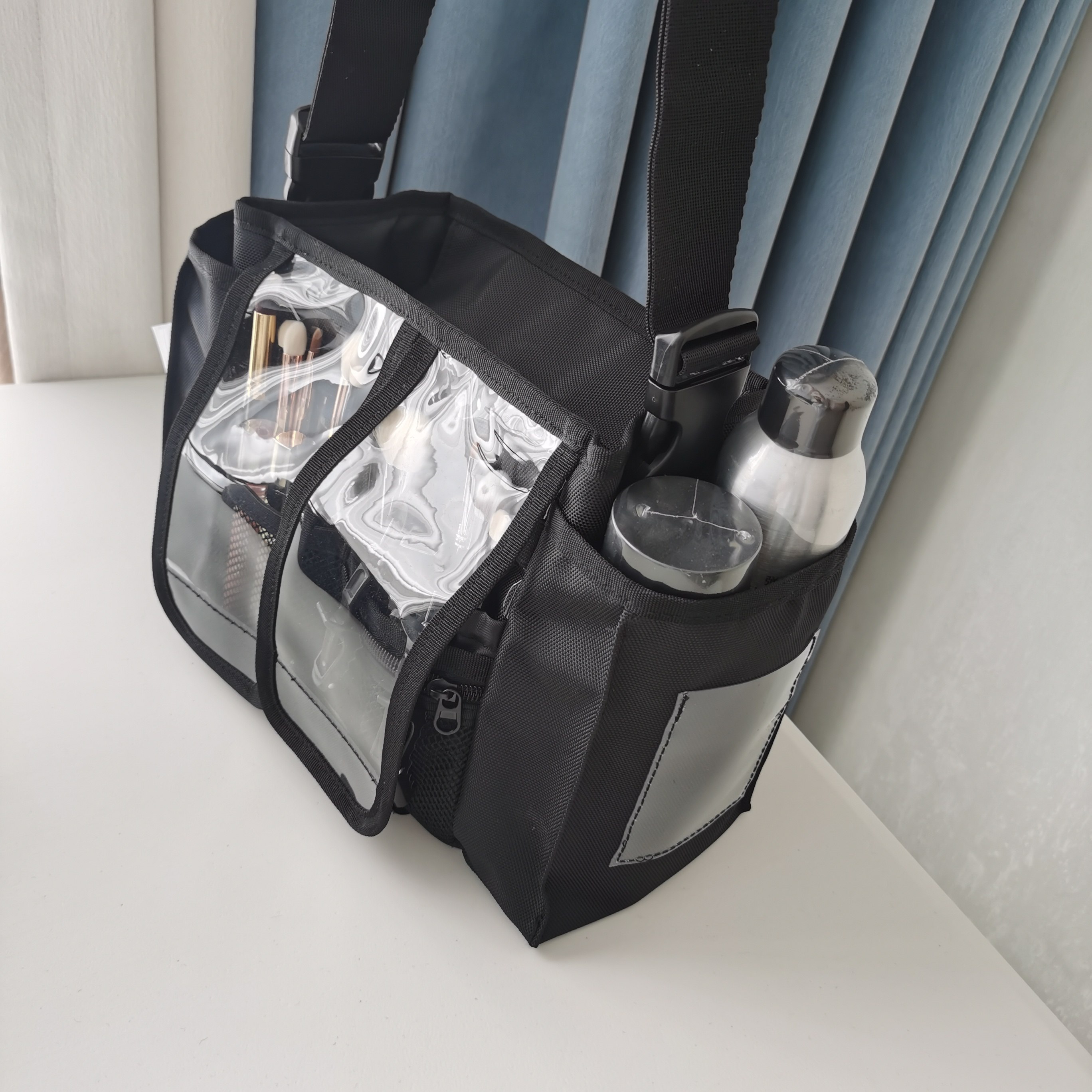 馥雅迪化妆包女大容量新款高级感便携式跟妆收纳包化妆师补妆