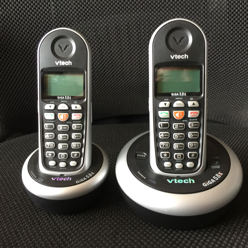 vtech伟易达子母数字无绳电话机