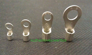 优质裸端头紫铜RNB3.5 4平方O形接线端子1000祇 5S圆形端子2.5