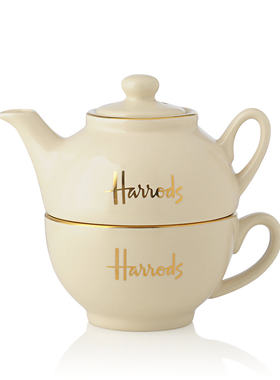 英式茶壶子母壶骨瓷harrods陶瓷