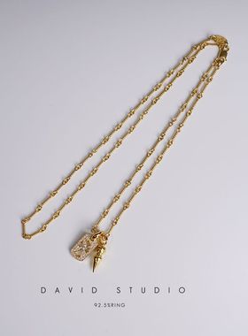 david定制全手工22k真钻子弹黄金