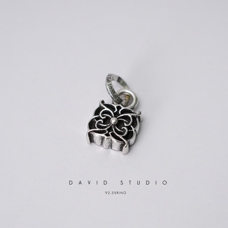 davidstudio925纯银朋克吊坠图片