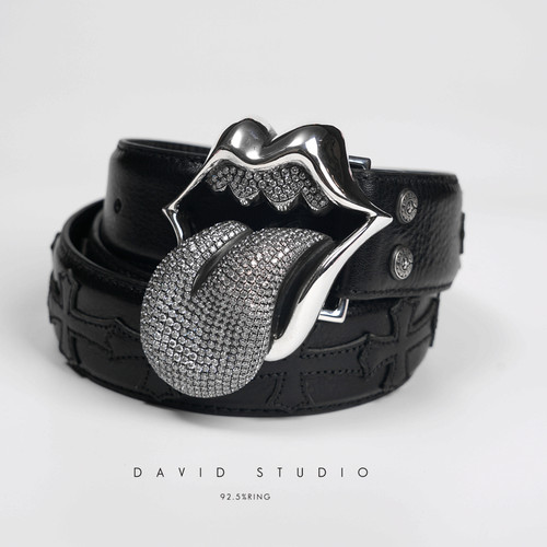 david情侣欧美舌头925纯银纯银