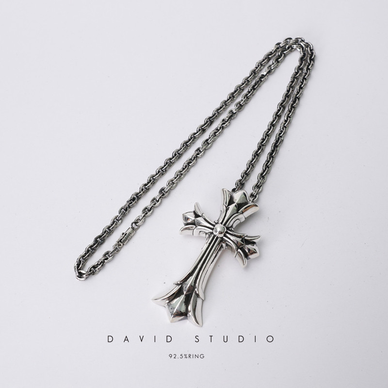 davidstudio925新潮十字架吊坠图片