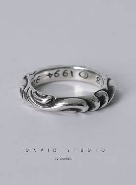 davidstudio925纯银情侣戒指