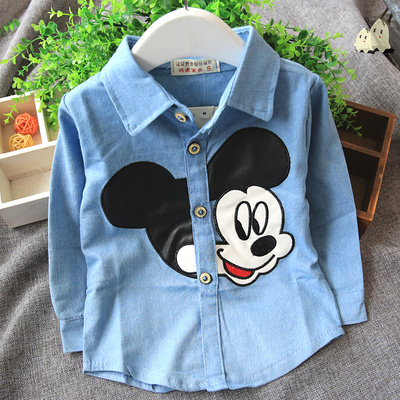 Chemise enfant à manche longue - Ref 2083313 Image 1
