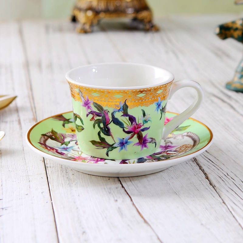 欧式宫廷轻奢陶瓷咖啡杯