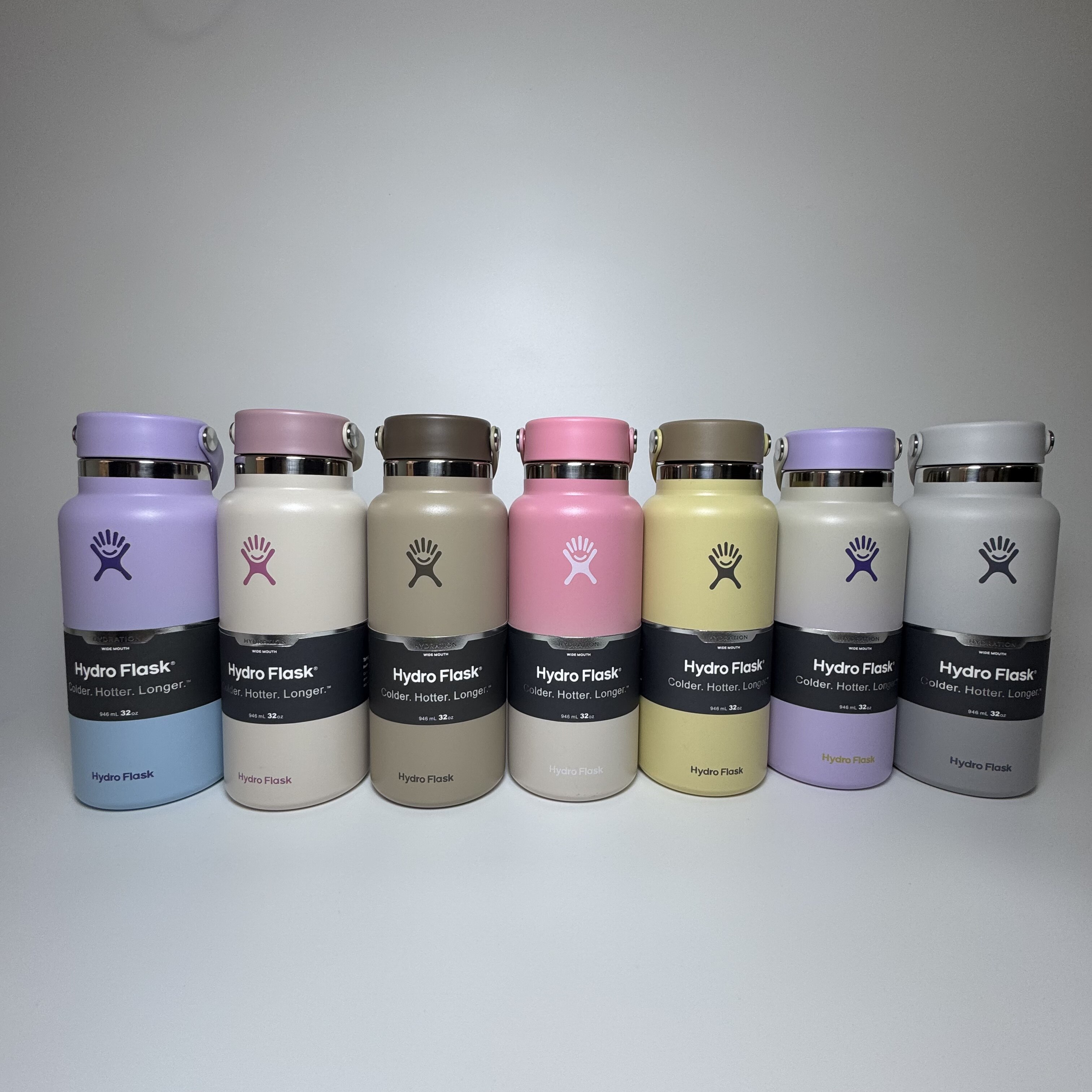 洁徕沃美式宽口22/32/40oz保温水瓶不锈钢男女运动手提便携式水壶