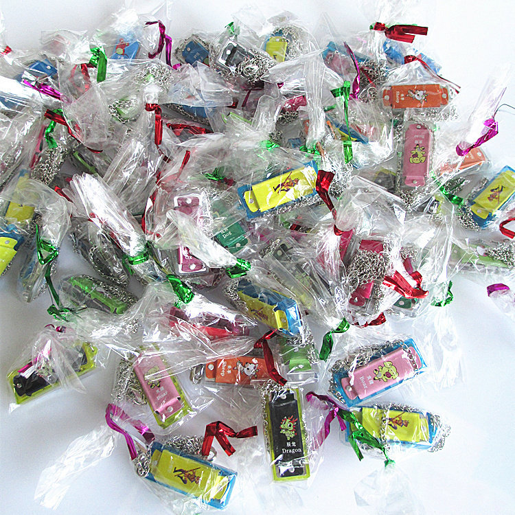 儿童玩具口琴 迷你口琴 音乐吹走玩具口琴 四孔玩具口琴 四孔口琴