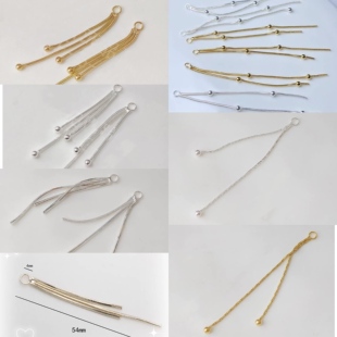 精工珠珠流苏吊坠挂件水晶手串编织手绳项链手工diy配件