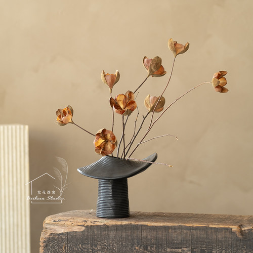 玄关客厅民宿天然干花永生花摆件