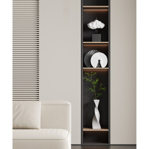 意式极简电视柜壁龛摆件客厅样板房沙发背景开放格小众软装装饰品