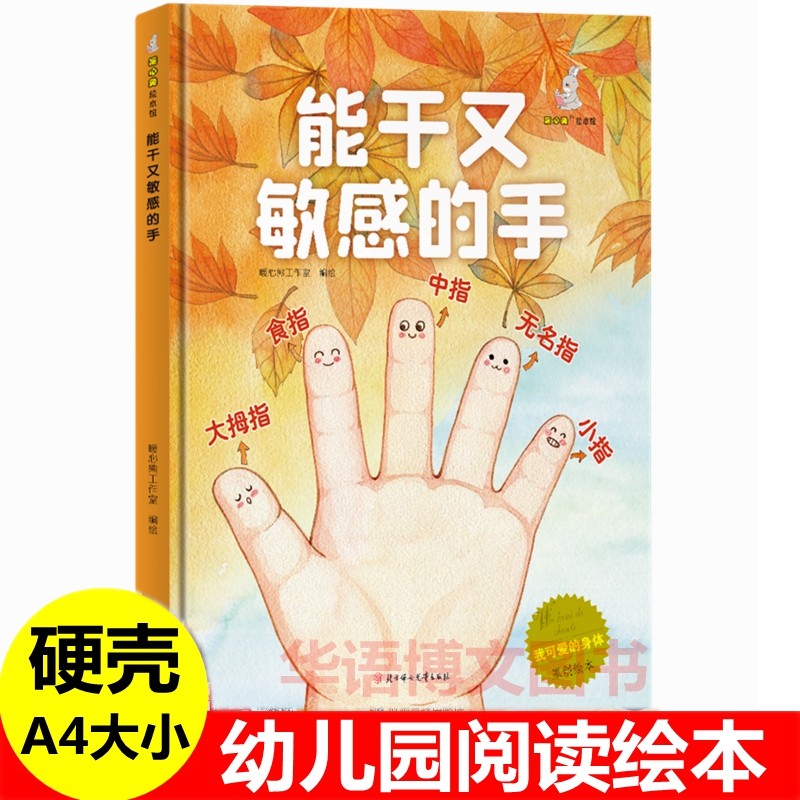 我可爱的身体美绘本精装硬壳