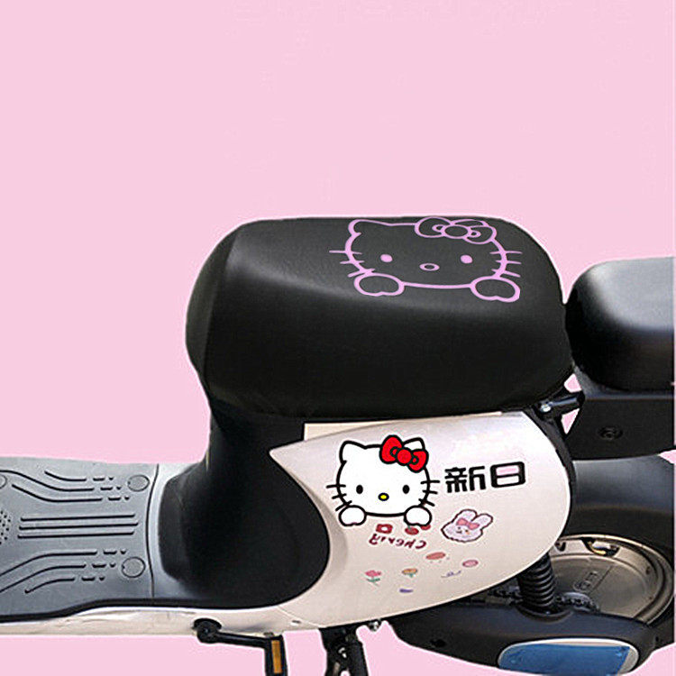 爱玛雅迪电动车坐垫套新日小丽诺新国标电瓶车专用防水皮革车座套