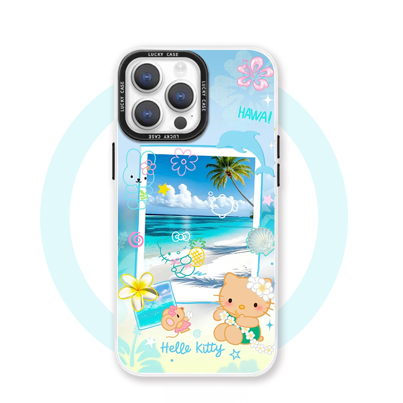 Kitty 适用于iPhone16promax苹果15pro磁吸手机壳小众独特14高级感轻奢13浮世绘ins风华为pura70艺术小米