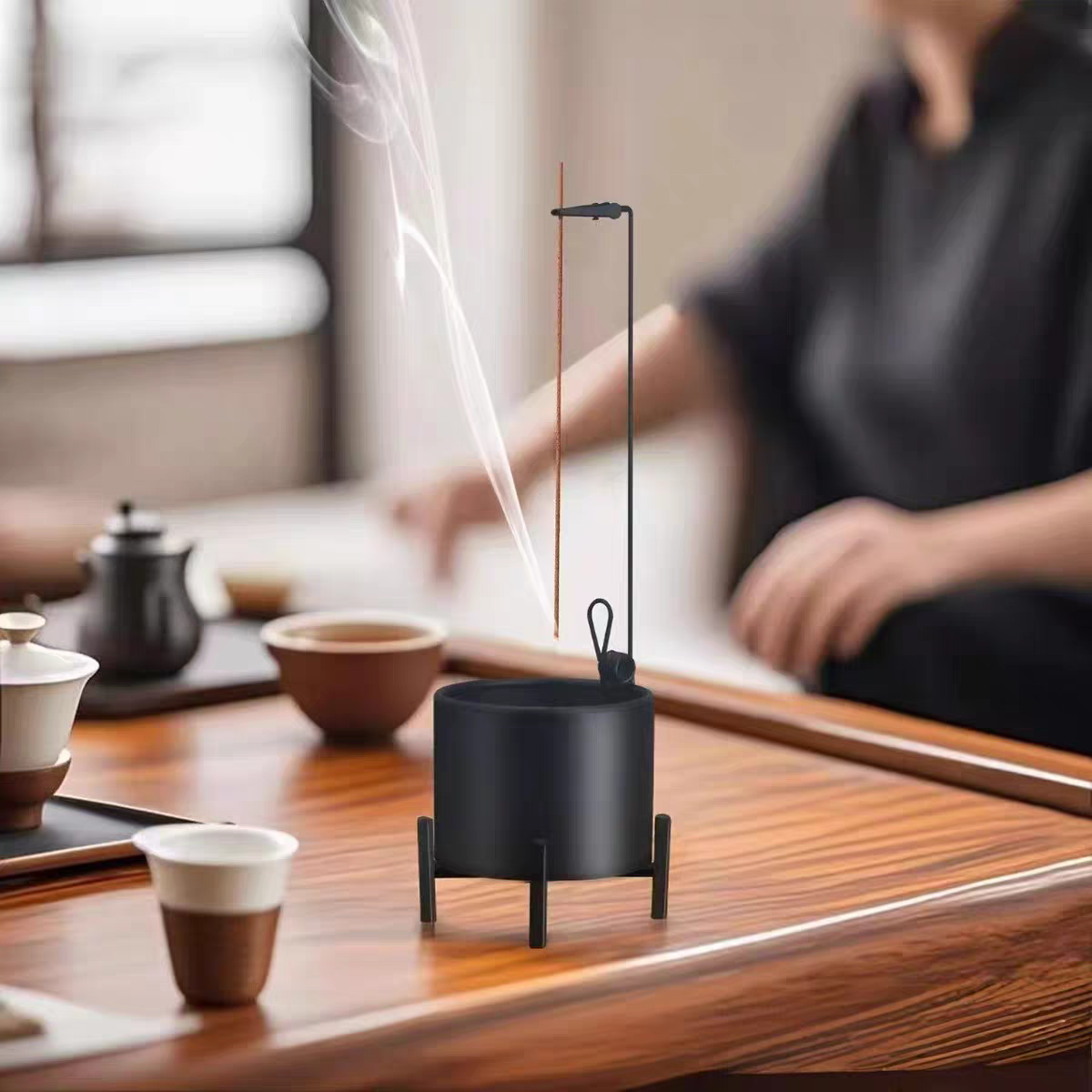 创意四角铁艺线香夹蚊香夹绳香夹插香座立式摆件国风复古禅修茶道,家居饰品,香托/香盘/香座/香插,淘宝优惠券,粉丝福利购,淘宝优惠卷