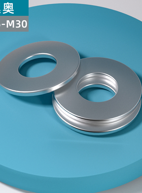 304不锈钢平垫片圆形加大加厚金属垫圈螺丝介子M1.6M2.5M3M4-M30