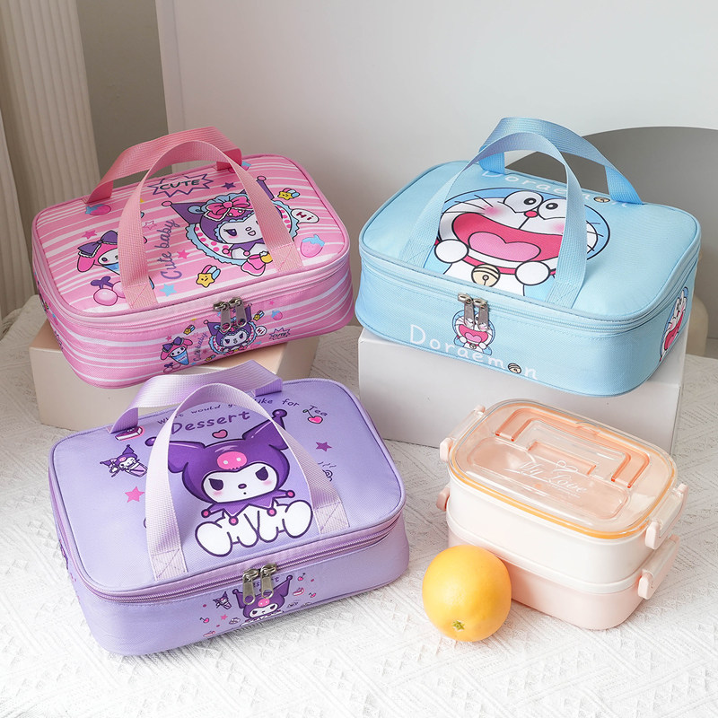 饭盒袋小学生带饭手提保温袋大容量防水儿童午餐袋卡通可爱便当包,收纳整理,饭盒袋,淘宝优惠券,粉丝福利购,淘宝优惠卷