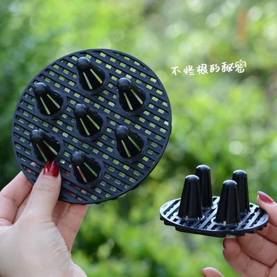 花百事花盆防烂根垫片新设计