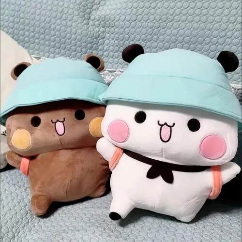 Bubu And Dudu Panda Plush Cute Cartoon Panda Bear Doll Kawai