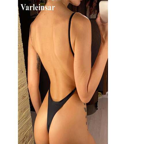 Sexy Exreme String Mini Micro Thong Women Swimwear One Piece