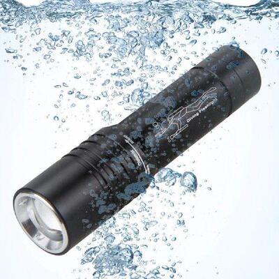 New Scuba Diving Flashlights Led Flashlight Powerful Torch