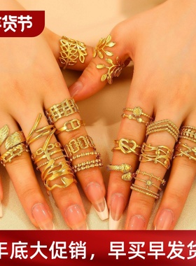 Amazon fashion titanium steel high sense ring