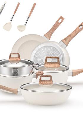 Non stick pan, frying pan, household egg pan, flat bottomed