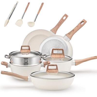 Non stick pan, frying pan, household egg pan, flat bottomed