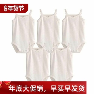 Rompers Clothes 36M Cotton Newborn Sleeveless Baby for