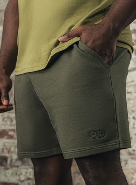 2025Resolve竞界·破限 SBD纯棉男款短裤 有氧健身跑步运动裤时尚