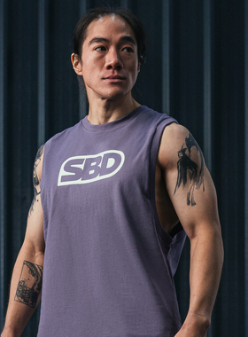 2025Aspire凌志限定英国SBD纯棉背心有氧健身运动Crossfit无袖