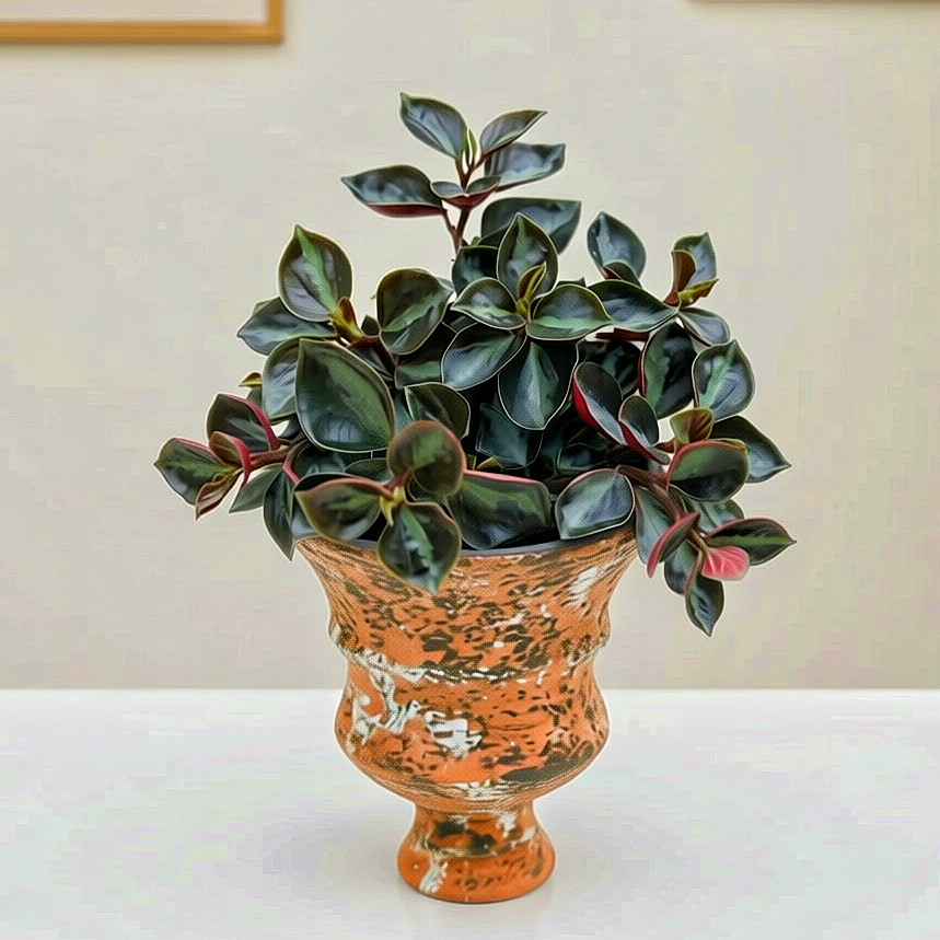 猫眼石椒草暗焰椒草稀有椒草盆栽室内观叶绿植物耐阴好养净化空气
