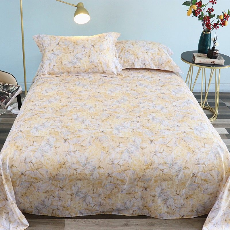 秋冬艾阳绒天丝磨毛床单