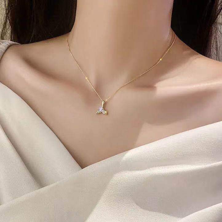 小众设计感ins冷淡风蛇骨项链